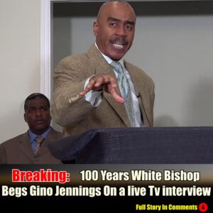 100 Years White Bishop Begs Gino Jennings On a live Tv interview -N