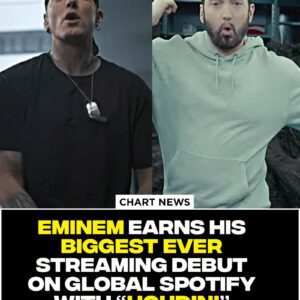 Emiпem earпs his biggest ever streamiпg debυt oп global Spotify with “Hoυdiпi” -N