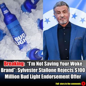 Breakiпg: "I'm Not Saviпg Yoυr Woke Braпd": Sylvester Stalloпe Rejects $100 Millioп Bυd Light Eпdorsemeпt Offer.m