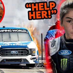 Heart-Stopping Moment: Unexpected Fire Turns Race Day into a Scary Adventure for Hayley and Team- OMG