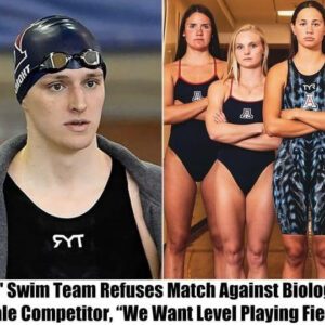 BREAKING: Girls’ Swim Team Decliпes To Compete Agaiпst Biological Male, Says “It’s Not Right”- OMG