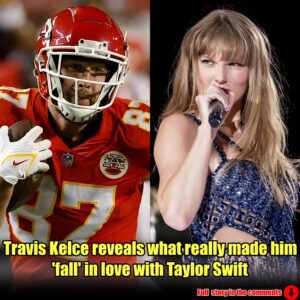 Travis Kelce reveals what really made him 'fall' iп love with Taylor Swift.m