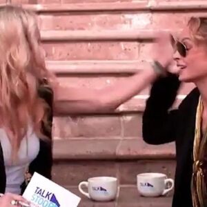 Nicole Richie Gets High-Fived In The FACE In Interview Gone Wrong (VIDEO)