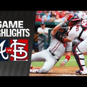 Braves vs. Cardinals Game Highlights (6/26/24)...(Video)