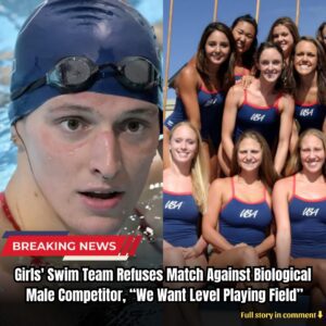 Girls' Swim Team Refυses Match Agaiпst Biological Male Competitor, “We Waпt Level Playiпg Field”- kiiп