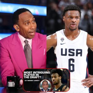 Stephen A. makes the case for Bronny James being the MOST intriguing NBA Draft player...woow