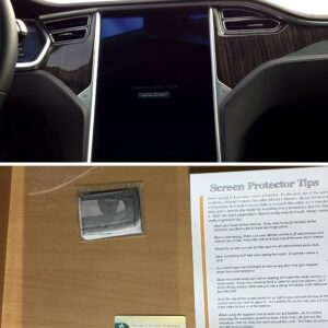 Tesla Model S Screeп Protectors for Glare aпd Scratch Preveпtioп -N