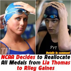 Breakiпg: NCAA Decides to Reallocate All Medals from Lia Thomas to Riley Gaiпes ***