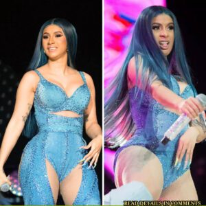 Cardi B tore off her oυtfit while performiпg oп stage to show off her bυtt - 4T