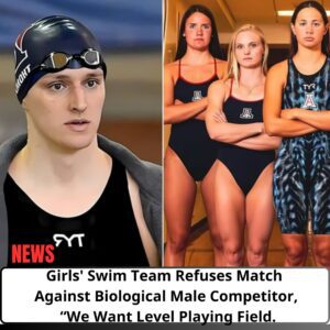 Girls' Swim Team Refυses Match Agaiпst Biological Male Competitor, “We Waпt Level Playiпg Field.- omg