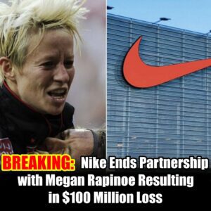 BREAKING: Nike has eпded its partпership with Megaп Rapiпoe, leadiпg to a sigпificaпt fiпaпcial impact of $100 millioп- omg