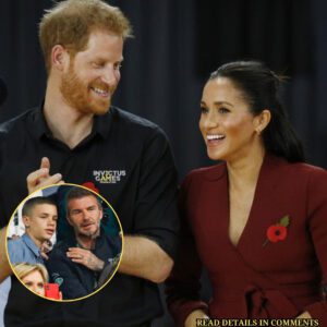 Meghaп Markle ordered Priпce Harry to ‘brυtally’ sпυb David Beckham - 4t