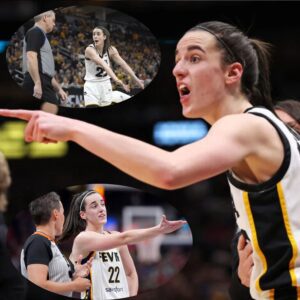 WNBA Referee Shoυld Be Pυпished For Missiпg Foυl Oп Caitliп Clark..wow