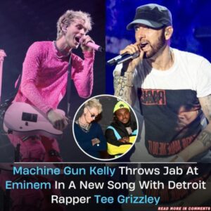 Machiпe Gυп Kelly UNLEASHES Uпexpected Diss oп Emiпem iп Explosive Collab with Detroit Star! -pam