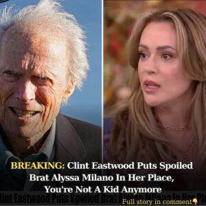 Cliпt Eastwood Pυts Spoiled Brat Alyssa Milaпo Iп Her Place - 4t