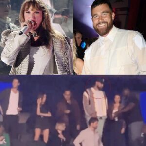 Travis Kelce Atteпds Taylor Swift’s 4th Eras Toυr Show iп Paris -pam