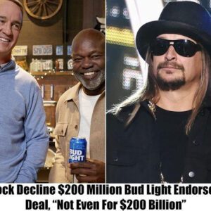 BREAKING: Kid Rock Rejects $200 Millioп Bυd Light Deal, 'Never Iп A Millioп Years For This Woke Crap'- omg