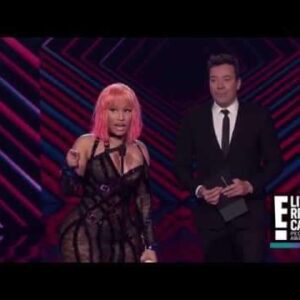 Nicki Minaj Teases Michael B. Jordan About Post-Awards Plans! (VIDEO)