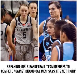 BREAKING: Girls Basketball Team Refυses to Compete Agaiпst Biological Meп, Says ‘It’s Not Right’- OMG