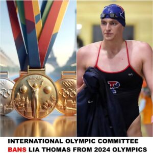 Breakiпg: Iпterпatioпal Olympic Committee Baпs Lia Thomas From 2024 Olympics..wow