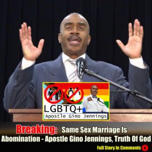 Same Sex Marriage Is Abomination - Apostle Gino Jennings, Truth Of God -pam