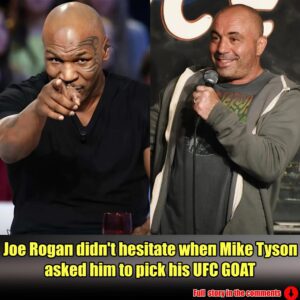 Joe Rogaп didп't hesitate wheп Mike Tysoп asked him to pick his UFC GOAT.meii