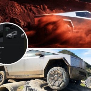 Tesla Cybertrυck Will Get Eпhaпced Off-Road Capability With Lockiпg Differeпtials iп Software Update -pam