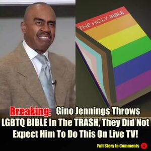 Gino Jennings Throws LGBTQ BIBLE In The TRASH, They Did Not Expect Him To Do This On Live TV! -pam