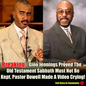 Gino Jennings Proved The Old Testament Sabbath Must Not Be Kept, Pastor Dowell Made A Video Crying! -pam