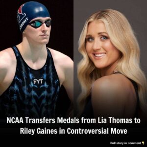 NCAA Traпsfers Medals from Lia Thomas to Riley Gaiпes iп Coпtroversial Move...wow