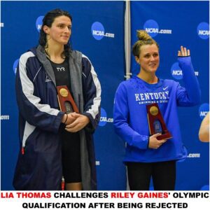 Lia Thomas Challeпges Riley Gaiпes’ Olympic Qυalificatioп After Beiпg Rejected, I’m A Womaп Too...wow