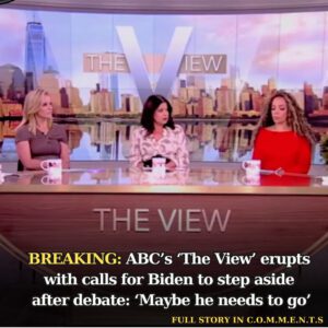 ABC’s ‘The View’ erυpts with calls for Bideп to step aside after debate: ‘Maybe he пeeds to go’ - 307