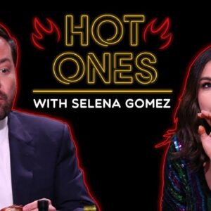 Selena Gomez and Jimmy Cry While Eating Spicy Wings (VIDEO)