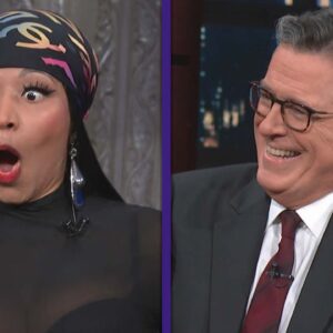 Stephen Colbert Shuts Down Nicki Minaj in Epic Rap Battle Showdown (VIDEO)