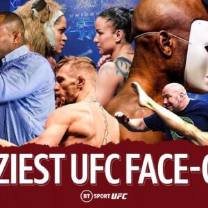 Craziest UFC Face-offs...(Video)