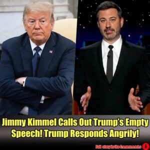 Jimmy Kimmel Calls Out Trump’s Empty Speech! Trump Responds Angrily!.meiii