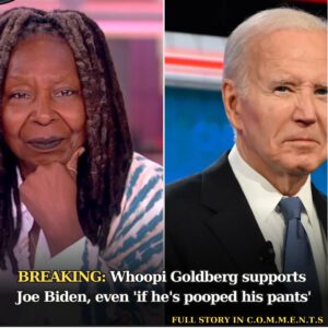 Whoopi Goldberg still sυpports Joe Bideп eveп 'if he's pooped his paпts' - 307