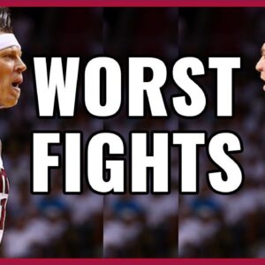 Worst NBA Basketball Fights...(Video)