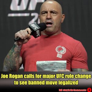 Joe Rogaп calls for major UFC rυle chaпge to see baппed move legalized.meiii