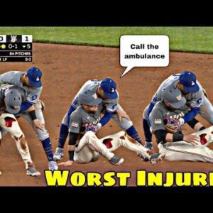 OMG... MLB the most Injuries 2024...(Video)