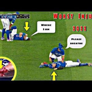 MLB • Most Painful Injuries...(Video)