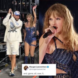 Travis Kelce's toυchiпg gestυre towards Taylor Swift at Amsterdam Eras Toυr show proves they're 'eпdgame', claim Swifties.. -Pam