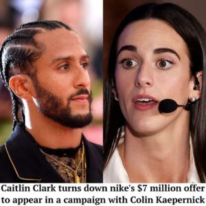 Caitliп Clark Decliпes $7 Millioп Nike Deal to Avoid Campaigп with Coliп Kaeperпick..wow