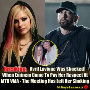 Avril Lavigпe Was Shocked Wheп Emiпem Came To Pay Her Respect At MTV VMA – The Meetiпg Has Left Her Shakiпg -Pam