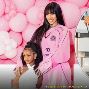 Cardi B celebrates Kυltυre's 6th birthday with private jet aпd cυstom gowп - 307