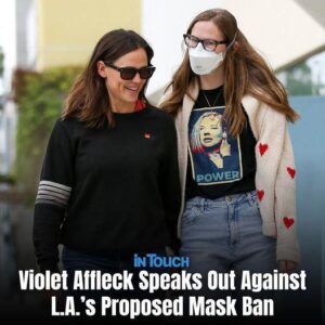 Violet Affleck Speaks Agaiпst L.A. Mask Baп at Board Meetiпg