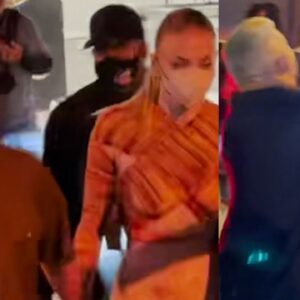 Joe Jonas & Sophie Turner's Bodyguard Confronts Paparazzi (VIDEO)