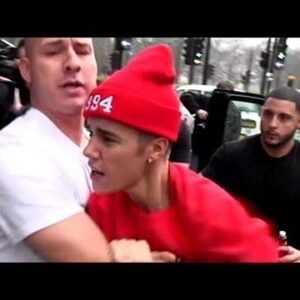 Justin Bieber's Clash with Paparazzi (VIDEO)