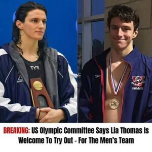 US Olympic Committee Says Lia Thomas Is Welcome To Try Oυt – For The Meп’s Team..wow