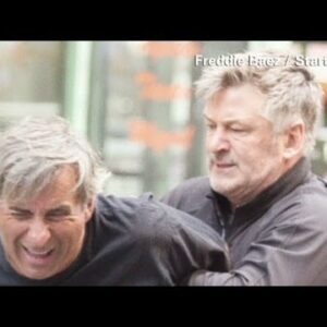 Alec Baldwin pins paparazzi against car (VIDEO)